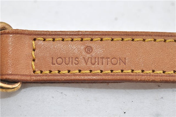 Authentic Louis Vuitton Leather Shoulder Strap Beige 39" LV 0655D