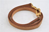 Authentic Louis Vuitton Leather Shoulder Strap Beige 39" LV 0655D