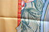 Authentic HERMES Carre 90 Scarf "ALOHA" Silk Orange Box 0656D
