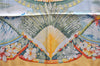 Authentic HERMES Carre 90 Scarf "ALOHA" Silk Orange Box 0656D