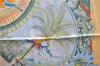 Authentic HERMES Carre 90 Scarf "ALOHA" Silk Orange Box 0656D