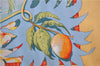 Authentic HERMES Carre 90 Scarf "ALOHA" Silk Orange Box 0656D