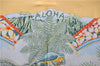 Authentic HERMES Carre 90 Scarf "ALOHA" Silk Orange Box 0656D