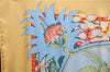 Authentic HERMES Carre 90 Scarf "ALOHA" Silk Orange Box 0656D