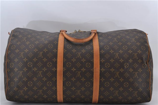 Authentic Louis Vuitton Monogram Keepall 60 Travel Boston Bag M41422 LV 0656E