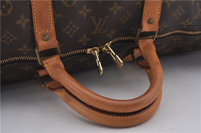 Authentic Louis Vuitton Monogram Keepall 60 Travel Boston Bag M41422 LV 0656E