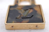 Authentic Louis Vuitton Porte Cles Confidence Charm Key Ring M65088 Gold 0659C