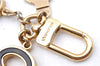 Authentic Louis Vuitton Porte Cles Confidence Charm Key Ring M65088 Gold 0659C