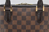 Authentic Louis Vuitton Damier Brera Hand Bag N51150 LV 0659D