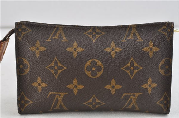 Authentic Louis Vuitton Monogram Pouch For Bucket PM LV 0662D