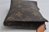 Authentic Louis Vuitton Monogram Pouch For Bucket PM LV 0662D