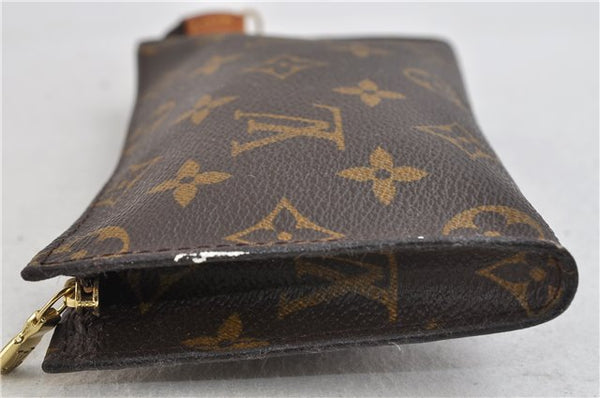 Authentic Louis Vuitton Monogram Pouch For Bucket PM LV 0662D