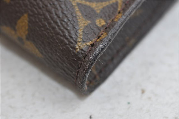 Authentic Louis Vuitton Monogram Pouch For Bucket PM LV 0662D