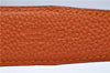 Authentic HERMES Constance Leather Belt Size 80cm 31.5inches Gray Orange 0668C