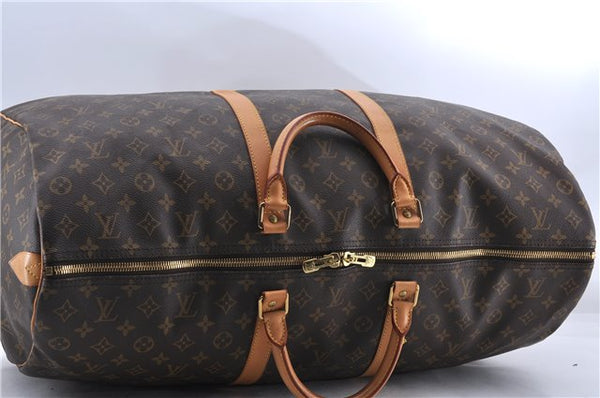 Authentic Louis Vuitton Monogram Keepall 60 Boston Bag M41422 LV 0668D