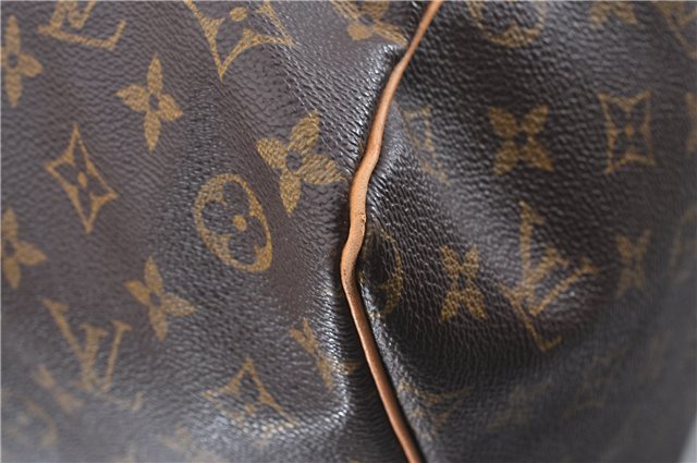 Authentic Louis Vuitton Monogram Keepall 60 Boston Bag M41422 LV 0668D