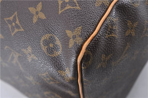 Authentic Louis Vuitton Monogram Keepall 60 Boston Bag M41422 LV 0668D