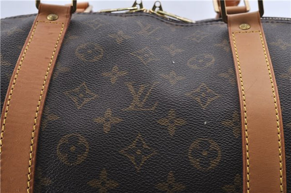 Authentic Louis Vuitton Monogram Keepall 60 Boston Bag M41422 LV 0668D