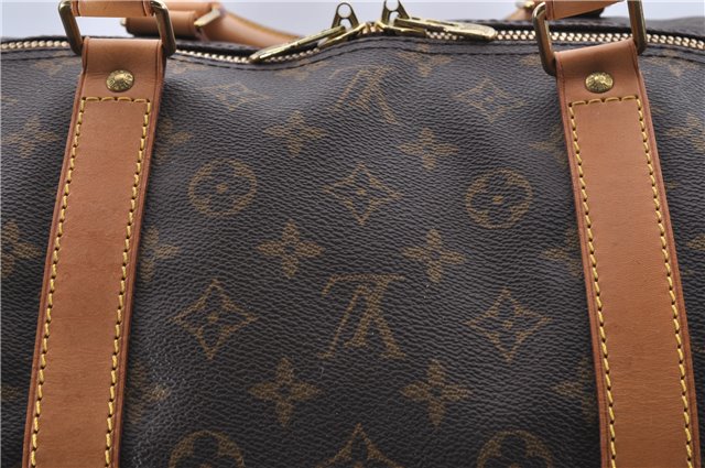 Authentic Louis Vuitton Monogram Keepall 60 Boston Bag M41422 LV 0668D