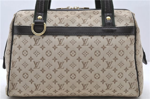 Auth Louis Vuitton Monogram Mini Josephine PM Hand Bag M92215 Khaki Beige 0669D