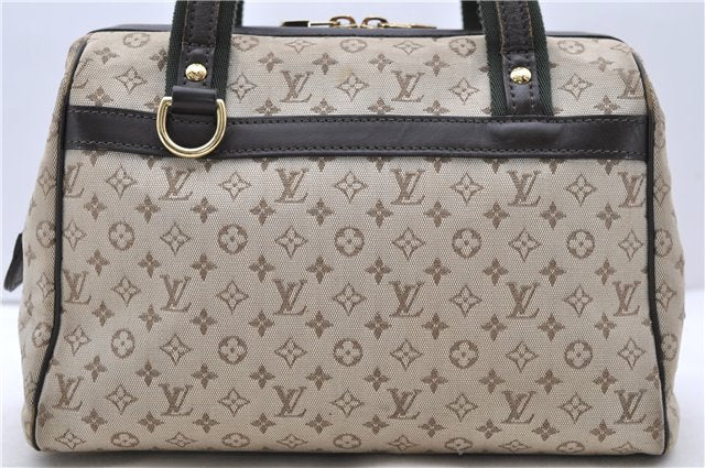 Auth Louis Vuitton Monogram Mini Josephine PM Hand Bag M92215 Khaki Beige 0669D