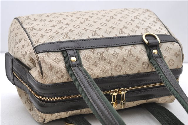 Auth Louis Vuitton Monogram Mini Josephine PM Hand Bag M92215 Khaki Beige 0669D