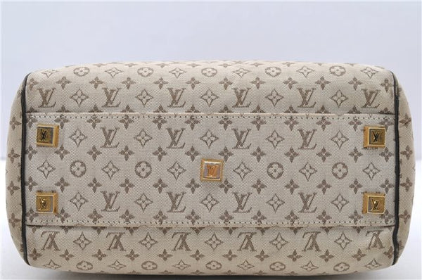 Auth Louis Vuitton Monogram Mini Josephine PM Hand Bag M92215 Khaki Beige 0669D