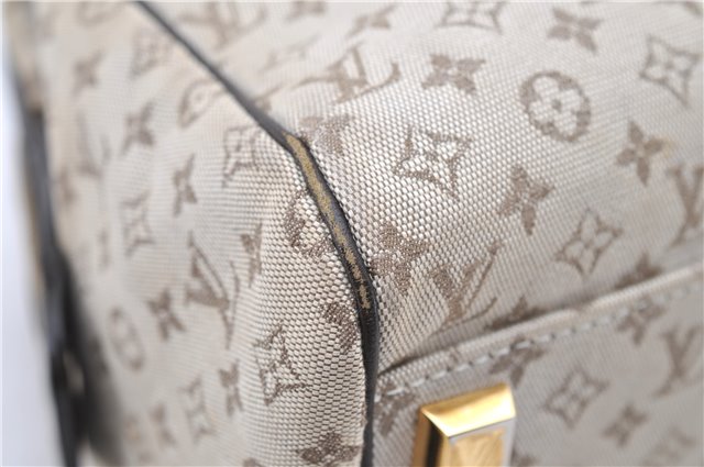 Auth Louis Vuitton Monogram Mini Josephine PM Hand Bag M92215 Khaki Beige 0669D