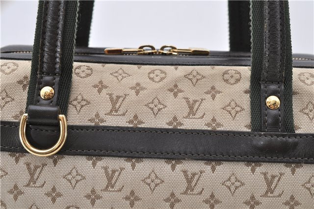 Auth Louis Vuitton Monogram Mini Josephine PM Hand Bag M92215 Khaki Beige 0669D