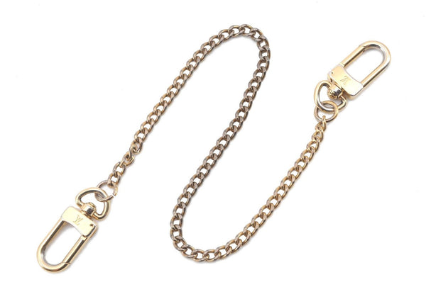 Authentic Louis Vuitton Chain Strap Gold 12.6" LV 0672D