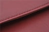 Authentic Cartier Must de Cartier Leather Shoulder Cross Bag Bordeaux Red 0672F