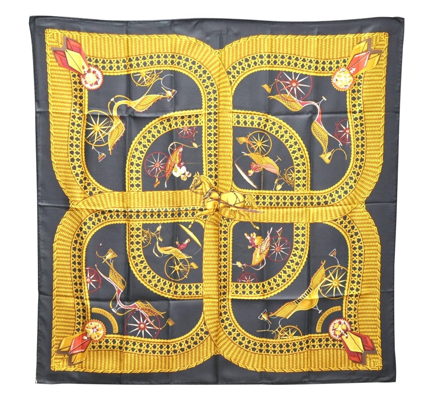 Authentic HERMES Carre 90 Scarf 