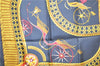 Authentic HERMES Carre 90 Scarf "VOITURES PANIERS" Silk Black Paper Bag 0674D