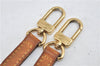 Authentic Louis Vuitton Leather Shoulder Strap Beige 30.3-34.3" LV 0675D