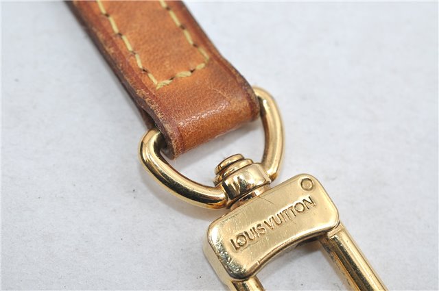 Authentic Louis Vuitton Leather Shoulder Strap Beige 30.3-34.3