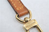 Authentic Louis Vuitton Leather Shoulder Strap Beige 30.3-34.3" LV 0675D