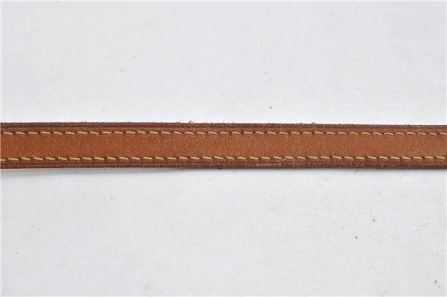 Authentic Louis Vuitton Leather Shoulder Strap Beige 30.3-34.3