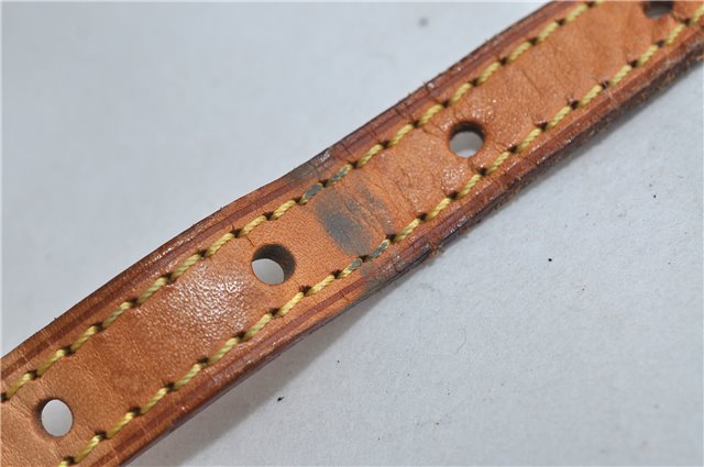 Authentic Louis Vuitton Leather Shoulder Strap Beige 30.3-34.3