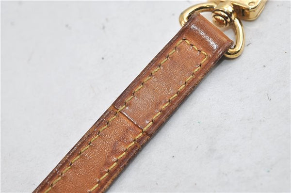 Authentic Louis Vuitton Leather Shoulder Strap Beige 30.3-34.3" LV 0675D