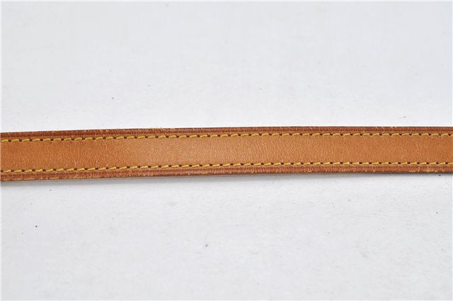 Authentic Louis Vuitton Leather Shoulder Strap Beige 39.2