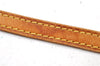 Authentic Louis Vuitton Leather Shoulder Strap Beige 47.8" LV 0681D