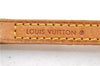 Authentic Louis Vuitton Leather Shoulder Strap Beige 47.8" LV 0681D