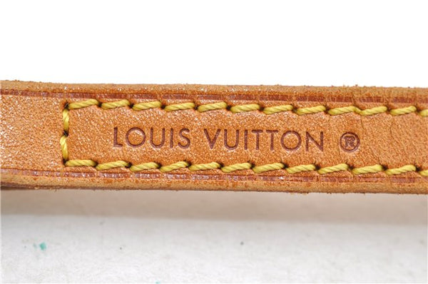 Authentic Louis Vuitton Leather Shoulder Strap Beige 47.8" LV 0681D