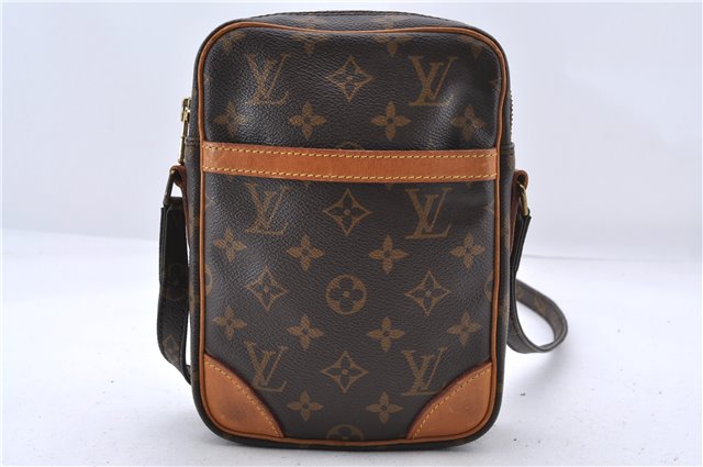 Authentic Louis Vuitton Monogram Danube Shoulder Cross Body Bag M45266 LV 0686D