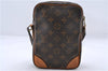 Authentic Louis Vuitton Monogram Danube Shoulder Cross Body Bag M45266 LV 0686D