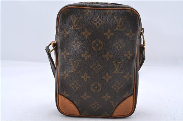 Authentic Louis Vuitton Monogram Danube Shoulder Cross Body Bag M45266 LV 0686D