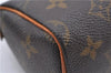 Authentic Louis Vuitton Monogram Mini Speedy Hand Bag M41534 LV 0687D