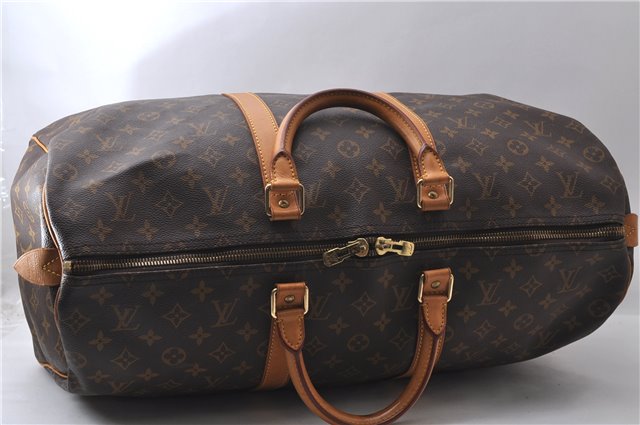 Authentic Louis Vuitton Monogram Keepall 50 Boston Bag M41426 LV 0689D