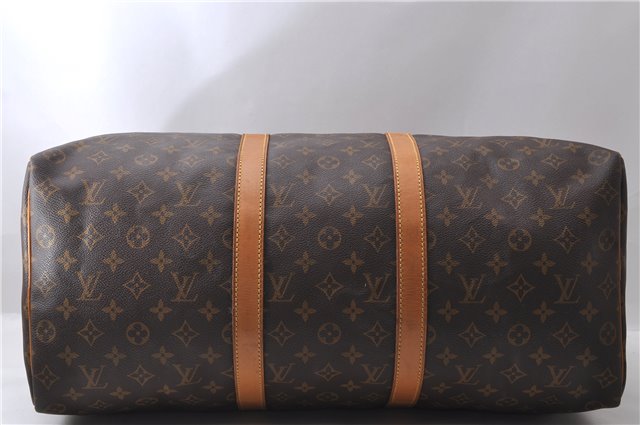 Authentic Louis Vuitton Monogram Keepall 50 Boston Bag M41426 LV 0689D