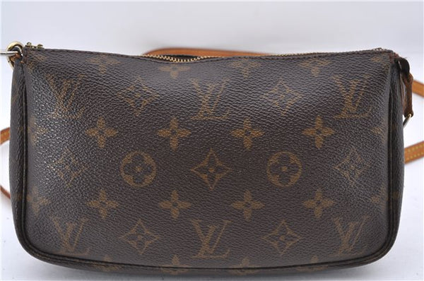 Louis Vuitton Monogram Pochette Accessoires Shoulder Cross Body Pouch Junk 0690D